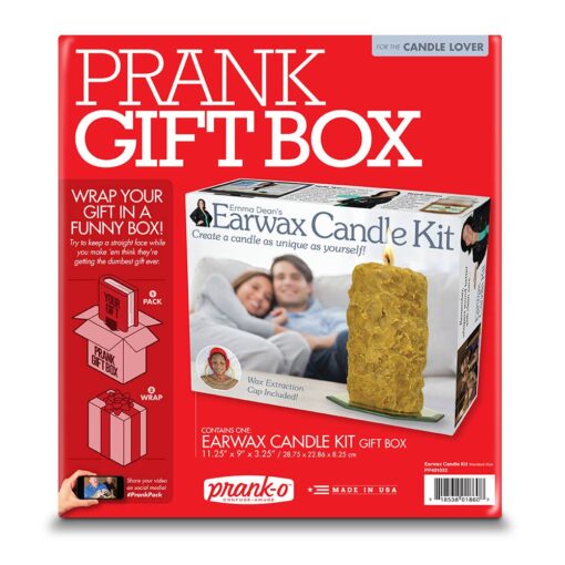 Earwax Candle Kit Prank Gift Box