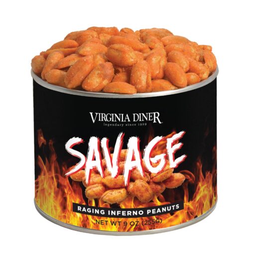 Savage Peanuts (HOT!!!) by Virgnia Diner (9oz)