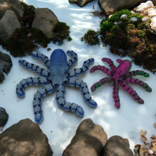 Inkyblinky Octopus 3D Pet Critter