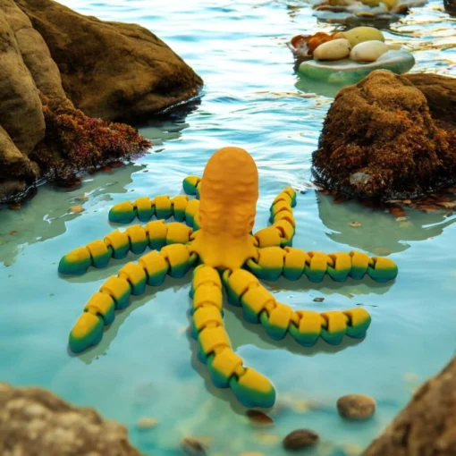 Inkyblinky Octopus 3D Pet Critter