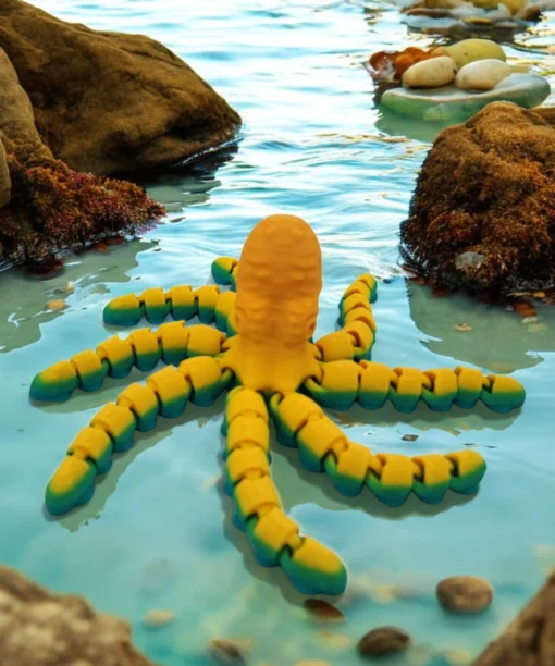 Inkyblinky Octopus 3D Pet Critter