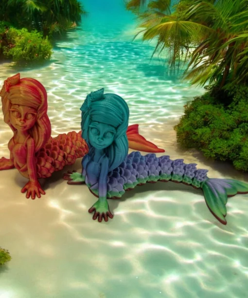 Majestic Mermaid 3D Pet Friend