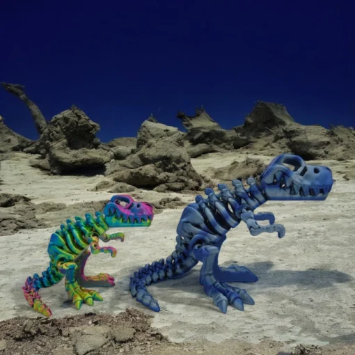 Skeletal T-Rex 3D Pet Critter