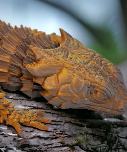 Stoneback Armadillo Lizard 3D Pet Critter