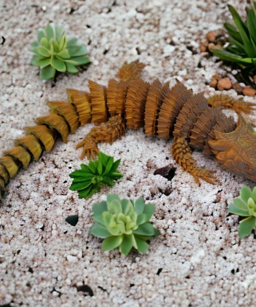 Stoneback Armadillo Lizard 3D Pet Critter