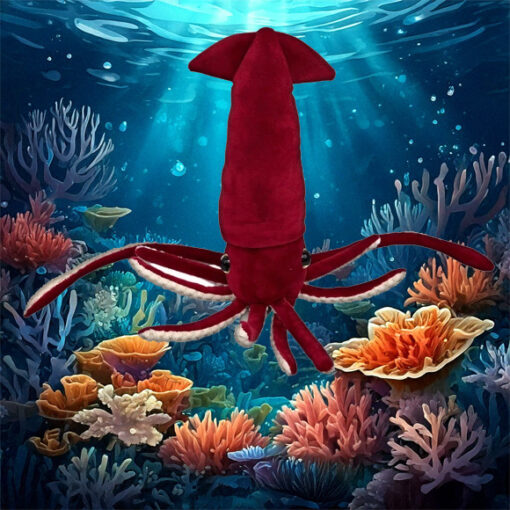 Giant Squid 31.5" Plush Animal