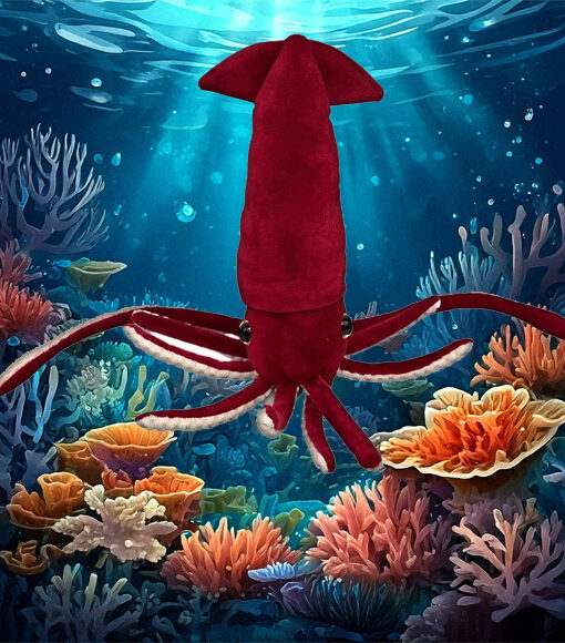 Giant Squid 31.5" Plush Animal