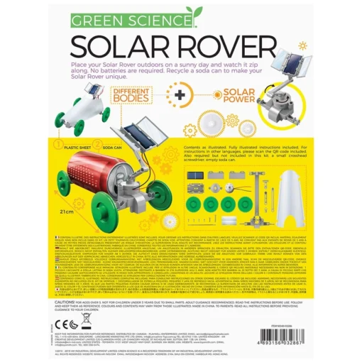 Solar Powered Tin Can Rover