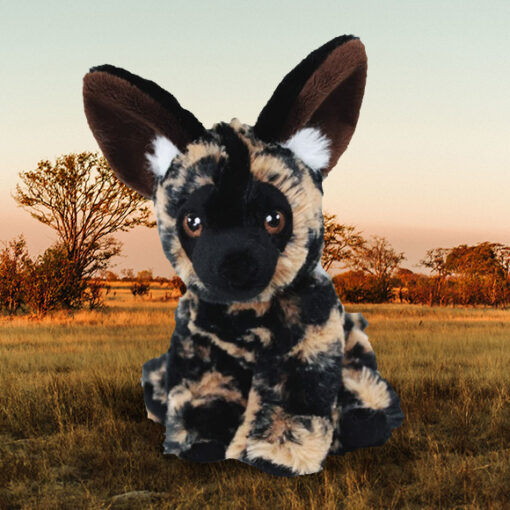 Wild African Dog 8" Plush Stuffed Animal