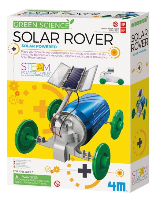 Solar Rover Tin Can Robot DIY STEM Science Kit