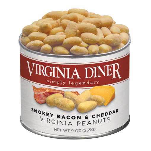 Smokey Bacon & Cheddar Virginia Peanuts by Virginia Diner