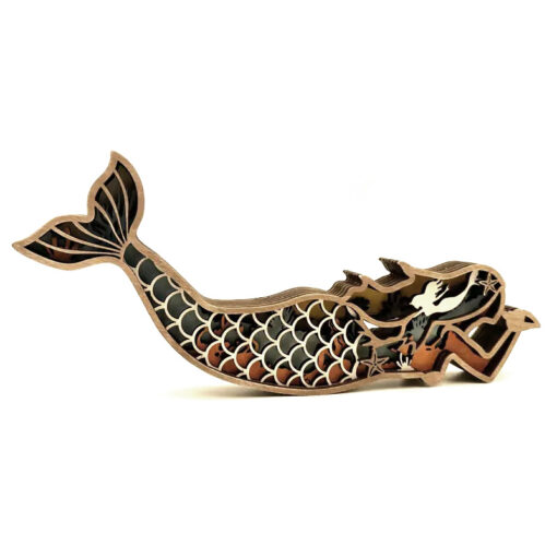 Mermaid Wooden Decor