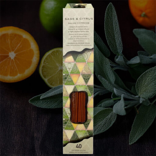 Sage & Citrus Incense (40 Sticks)