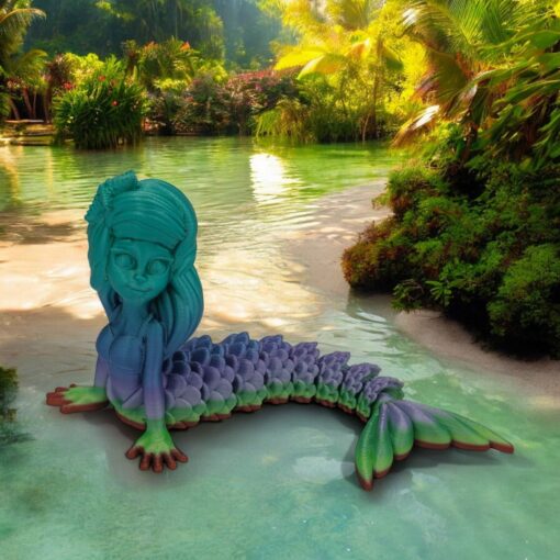 Majestic Mermaid 3D Friend