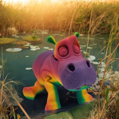 Hippity Hippo 3D Pet Critter