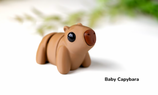 Baby Capybara 3D Pet Critter