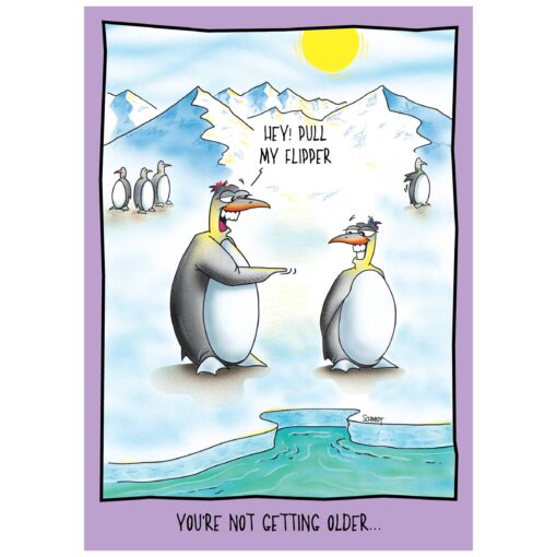 Penguins Birthday Card