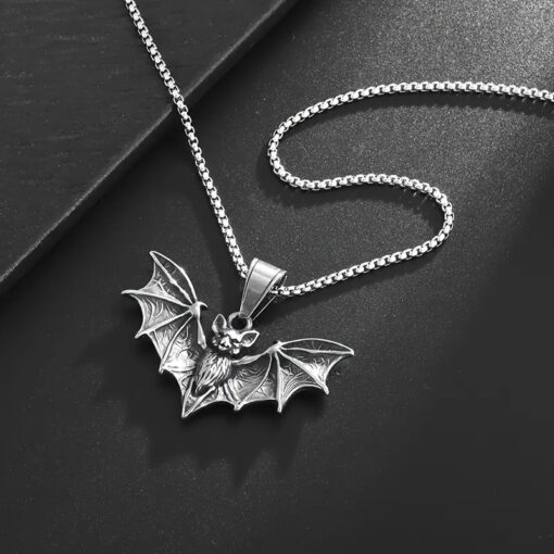 Flying Bat Necklace